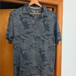 Walter Hagen Men's Navy Camo Polo Shirt